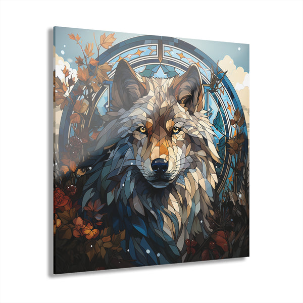 🐺 Majestic Wolf - Acrylic Print 🐺