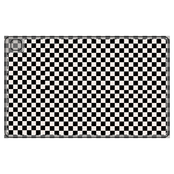 Classic Checkered iPad Folio Case ♟️🔳