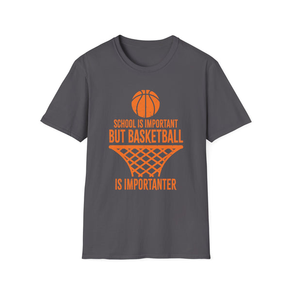 Basketball Vintage Slogan Funny Unisex Softstyle T-Shirt