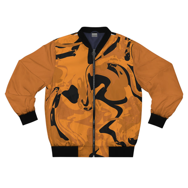 Abstract Swirl Bomber Jacket 🎨🔥