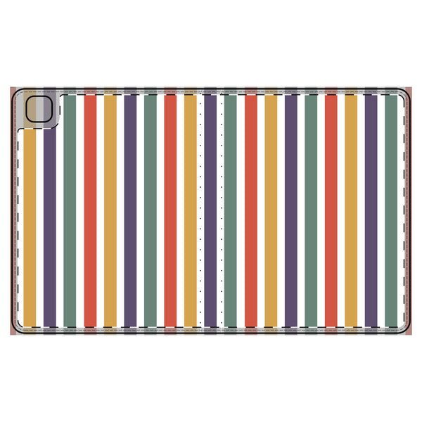 Vibrant Stripes iPad Folio Case 🌈✨