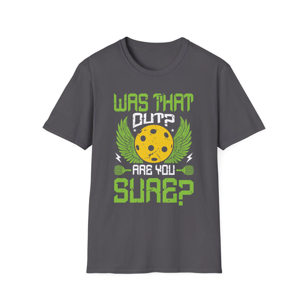 Funny Pickleball Art For Men Women Pickleball Lover Sport Unisex Softstyle T-Shirt