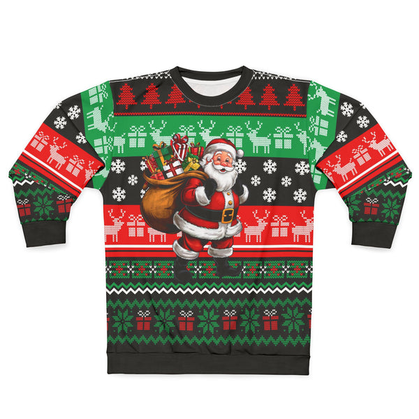 Santa's Sleigh Christmas Sweater 🎅🎁