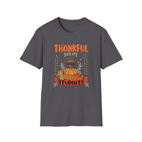 Funny Teacher Thanksgiving Unisex Softstyle T-Shirt
