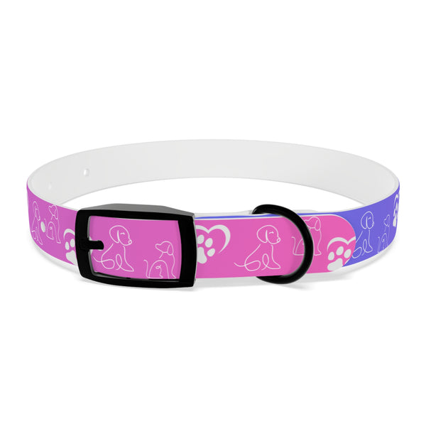 🐾 Dog Collar – A Sweet Blend of Style and Comfort! 🐕