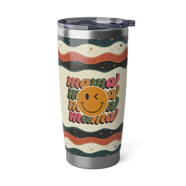 Groovy Mama Retro Vibes Tumbler 🌈🌼✨
