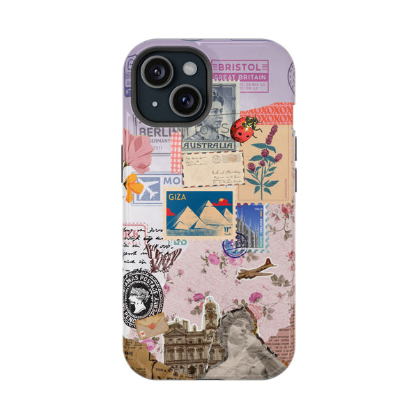 Wanderlust Postage Magnetic Tough Case โ๏ธ๐ฌ