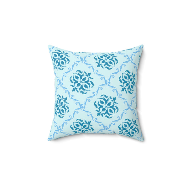 Beautiful Print Spun Polyester Square Pillow - Elegant Home Decor, Double-Sided Print, Multiple Sizes Double sided print Pillow