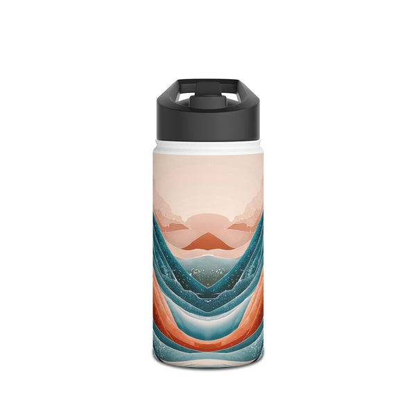 "Serene Waves" Stainless Steel Water Bottle 🌊🧴