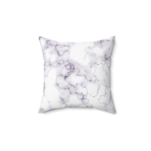 Beautiful Print Spun Polyester Square Pillow - Elegant Home Decor, Double-Sided Print, Multiple Sizes