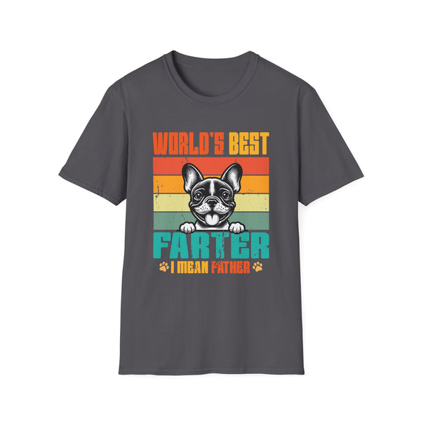 World's Best Farter I Mean Father Dog Dad Unisex Softstyle T-Shirt