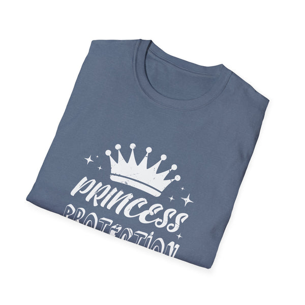Princess Protection Agency Shirt for Fathers and Daughters Unisex Softstyle T-Shirt