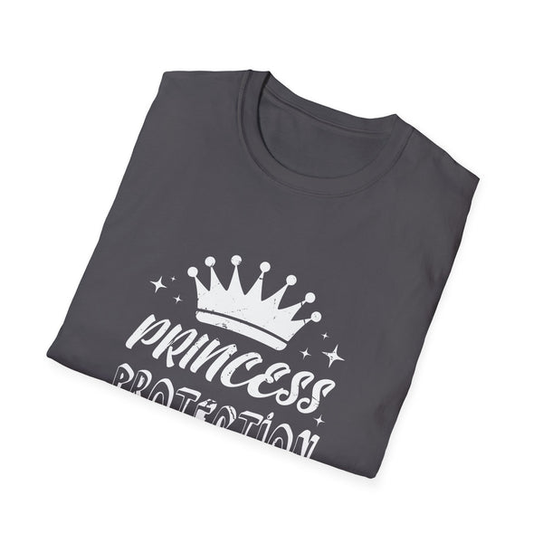 Princess Protection Agency Shirt for Fathers and Daughters Unisex Softstyle T-Shirt
