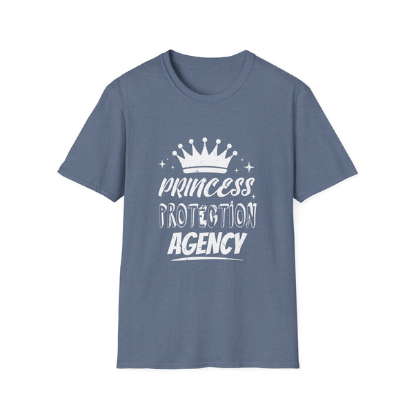 Princess Protection Agency Shirt for Fathers and Daughters Unisex Softstyle T-Shirt