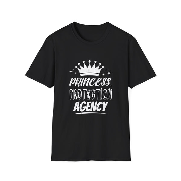 Princess Protection Agency Shirt for Fathers and Daughters Unisex Softstyle T-Shirt