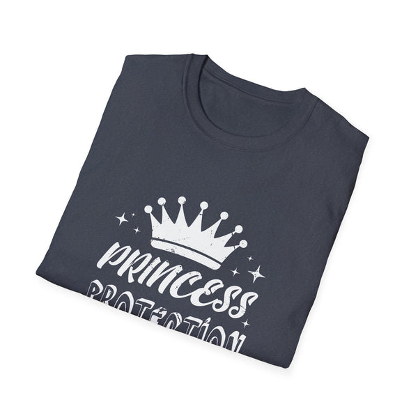 Princess Protection Agency Shirt for Fathers and Daughters Unisex Softstyle T-Shirt