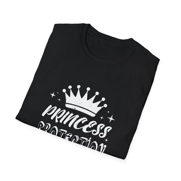Princess Protection Agency Shirt for Fathers and Daughters Unisex Softstyle T-Shirt