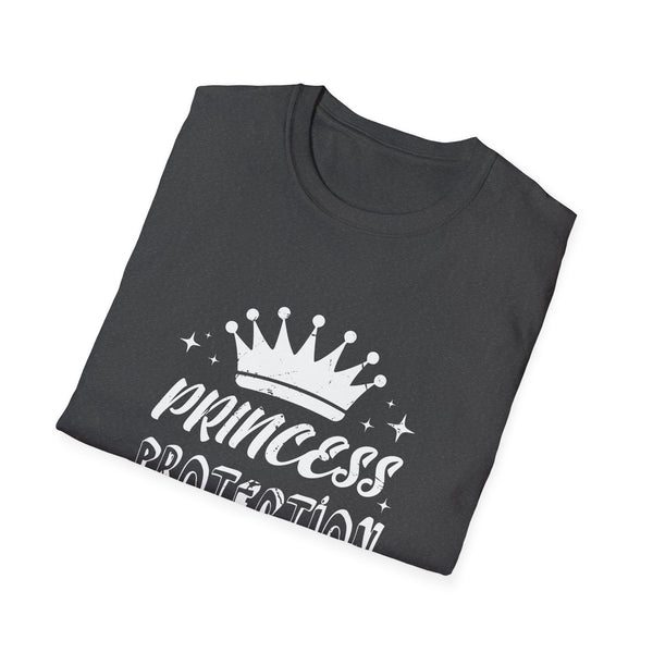 Princess Protection Agency Shirt for Fathers and Daughters Unisex Softstyle T-Shirt